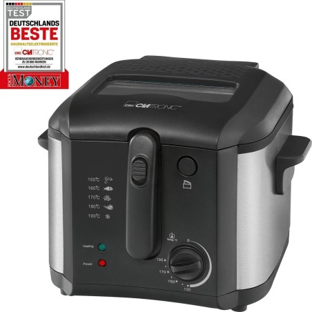 "Clatronic 25L Deep Fryer - Perfect for Crispy & Delicious Fried Food | Model 4006160637731"